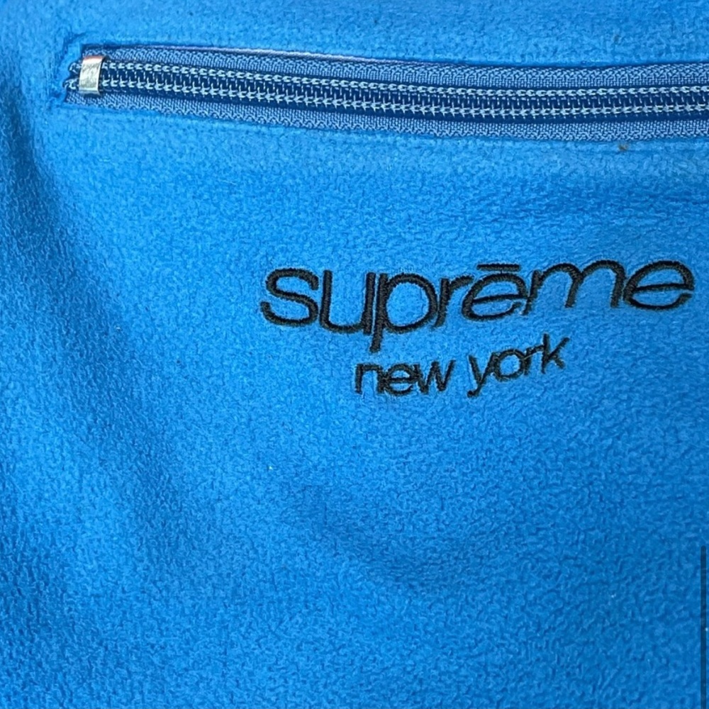 Supreme Embroidered Blue Drawstring Adjustable Sw… - image 4